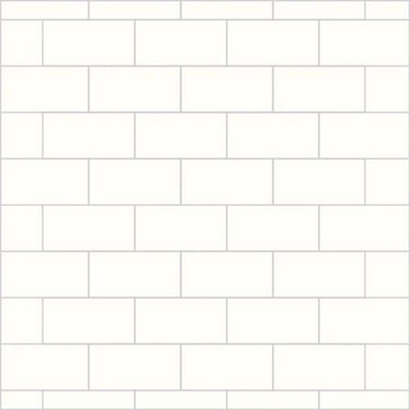 Alpine White Metro Tile Multipanel Wall Panel